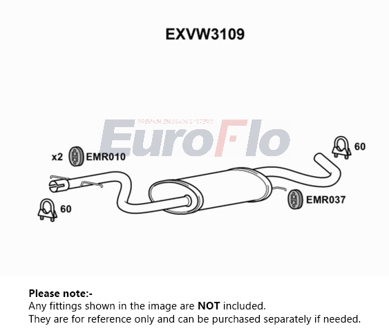 EuroFlo EXVW3109