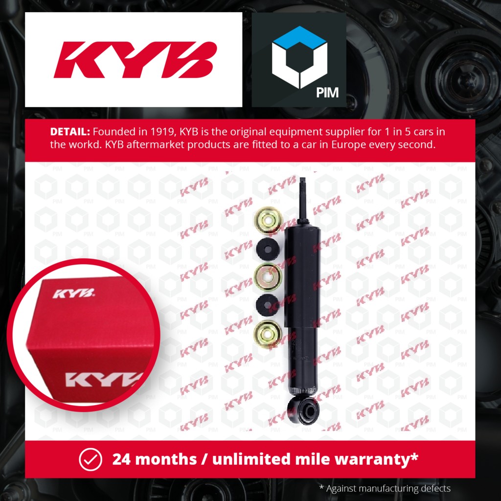 KYB 2x Shock Absorbers (Pair) Front 443238 [PM581860]