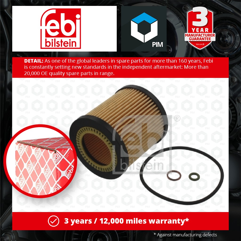 Febi Oil Filter 36628 [PM576992]