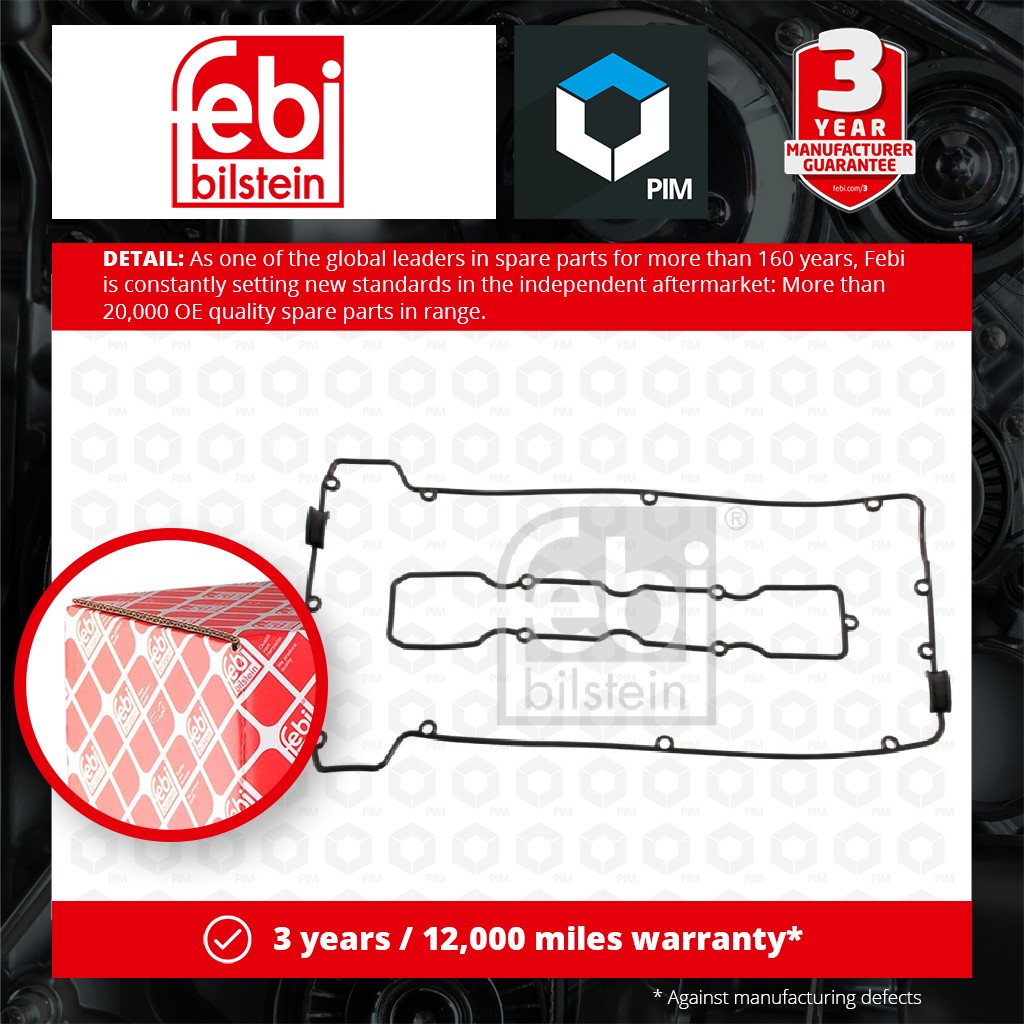 Febi Rocker Cover Gasket 36153 [PM576646]