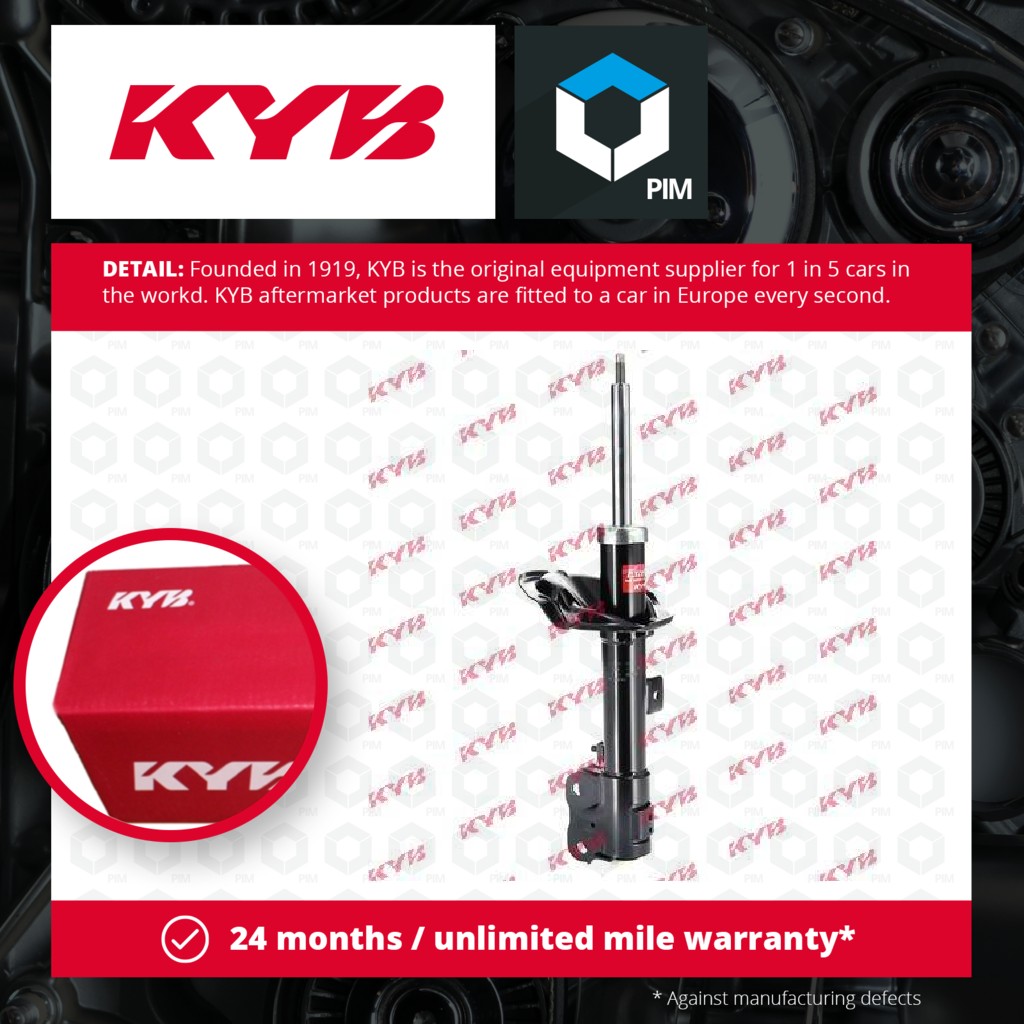 KYB Shock Absorber (Single Handed) Front Right 339080 [PM574137]