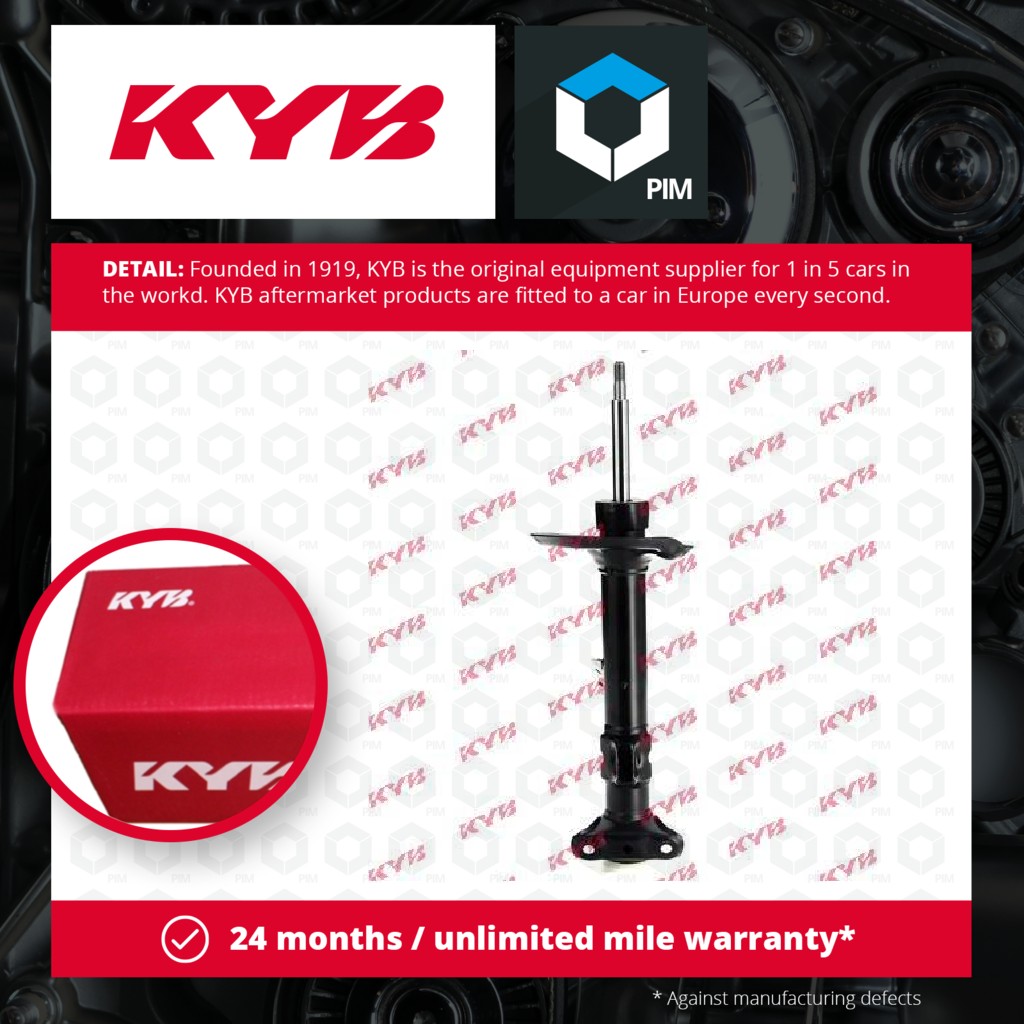 KYB Shock Absorber (Single Handed) Front Right 334604 [PM573620]