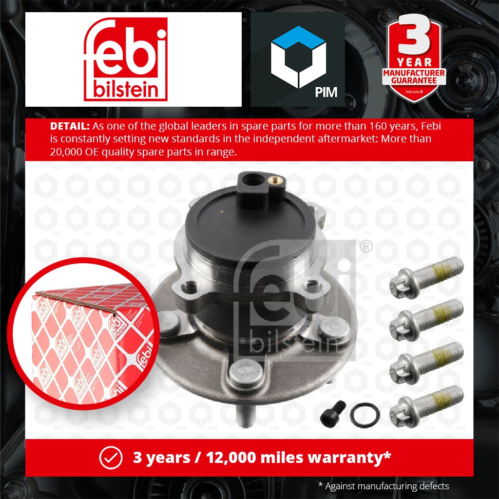 Febi Wheel Bearing Kit Rear 32598 [PM572567]