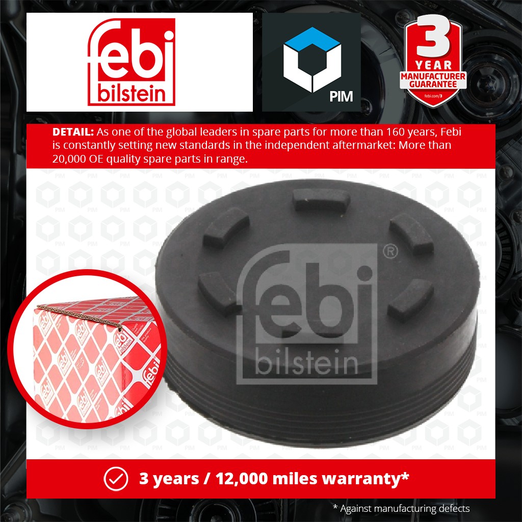 2x Febi Camshaft End Cap 32255 [PM572384]