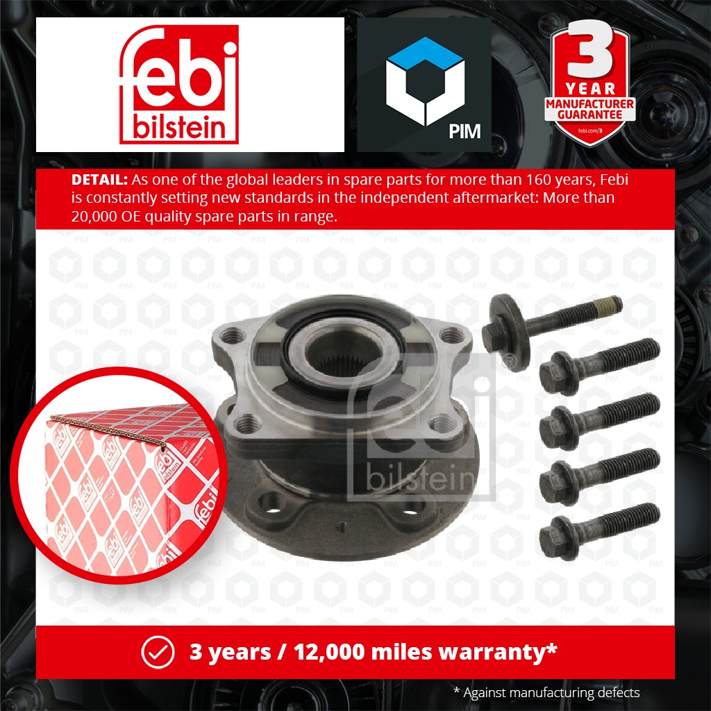 Febi Wheel Bearing Kit Rear 31371 [PM571677]