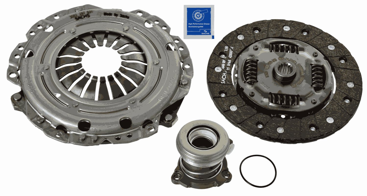 Sachs Clutch Kit 3pc (Cover+Plate+CSC) 3000990026 [PM569858]