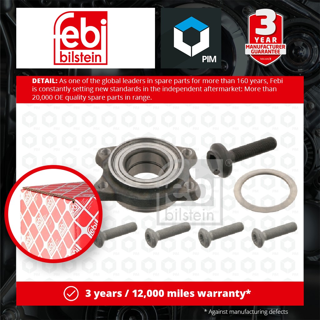 Febi Wheel Bearing Kit 29837 [PM568705]