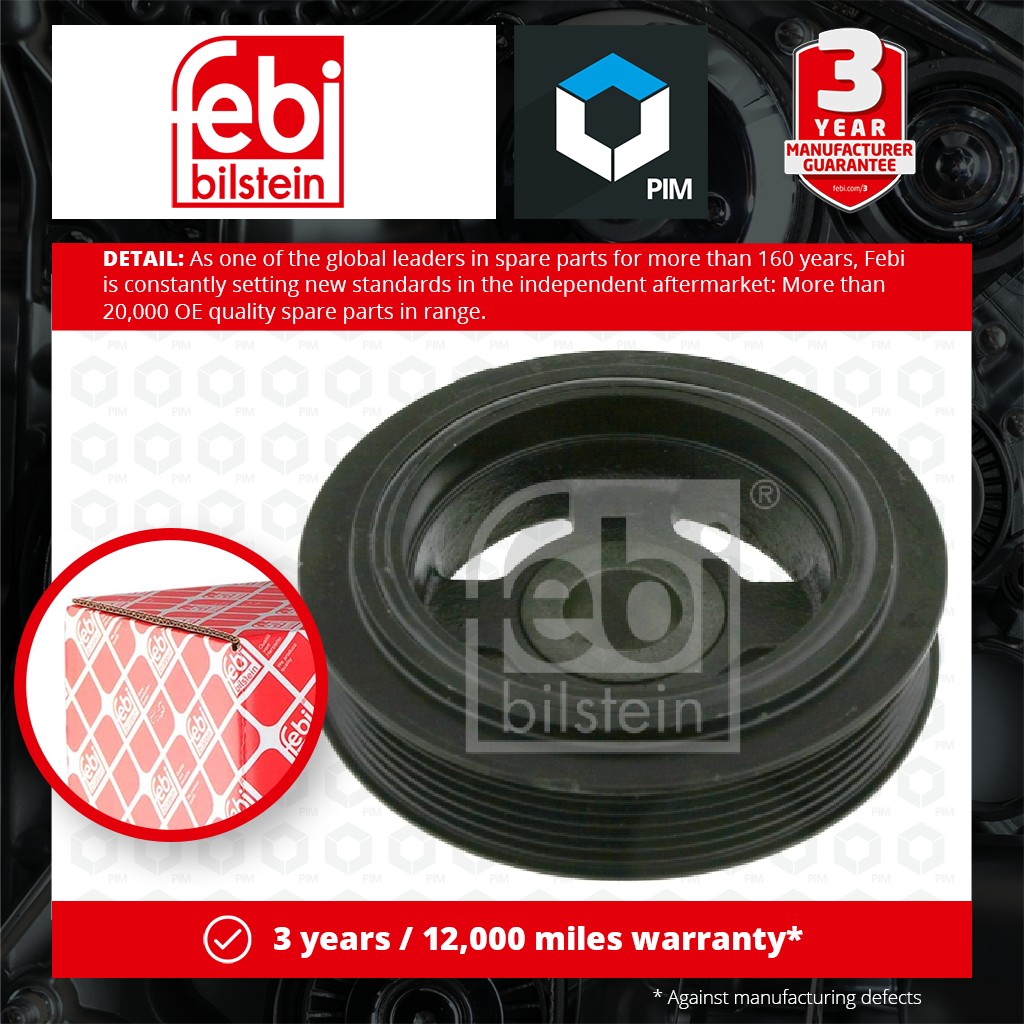 Febi Crankshaft Pulley 27230 [PM566929]