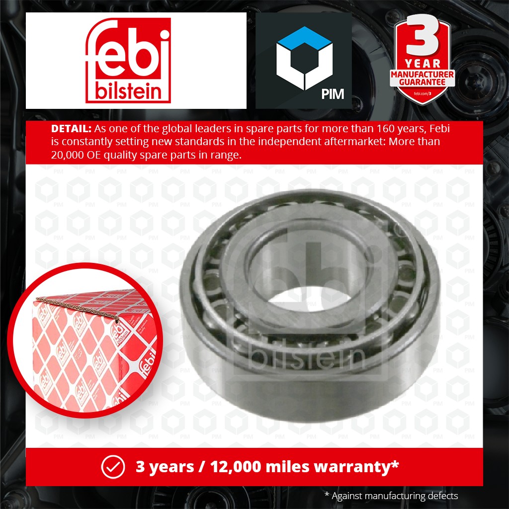 Febi Wheel Bearing Front 27164 [PM566871]