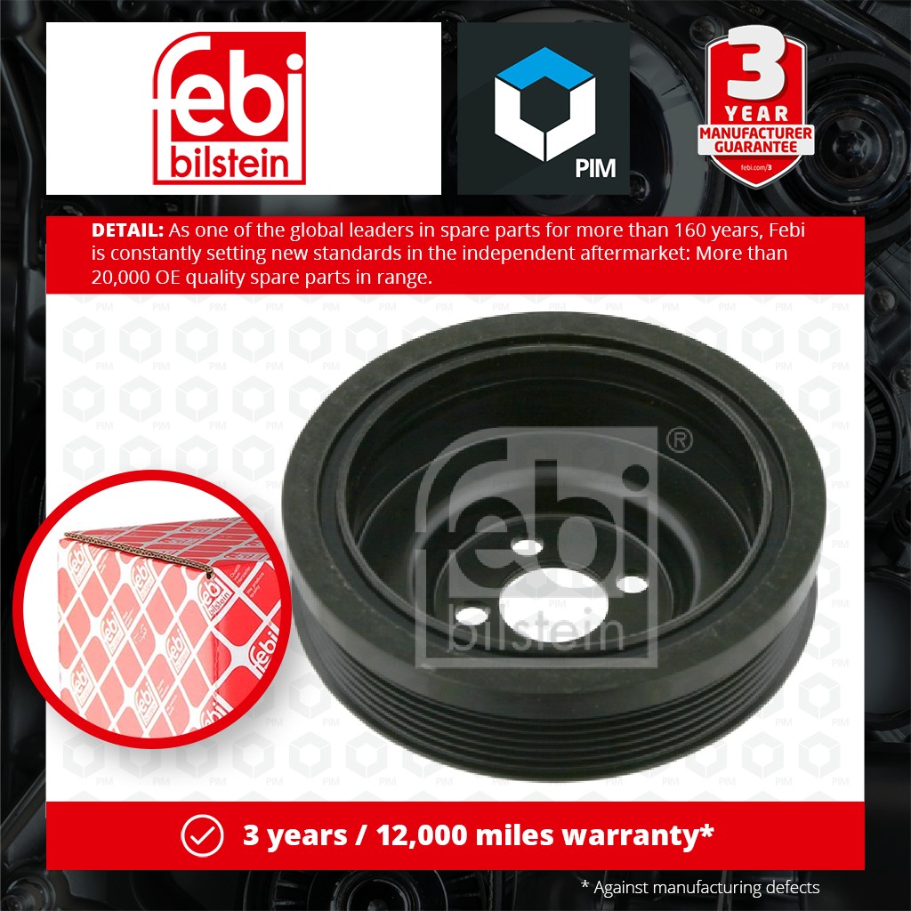 Febi Crankshaft Pulley 26874 [PM566632]