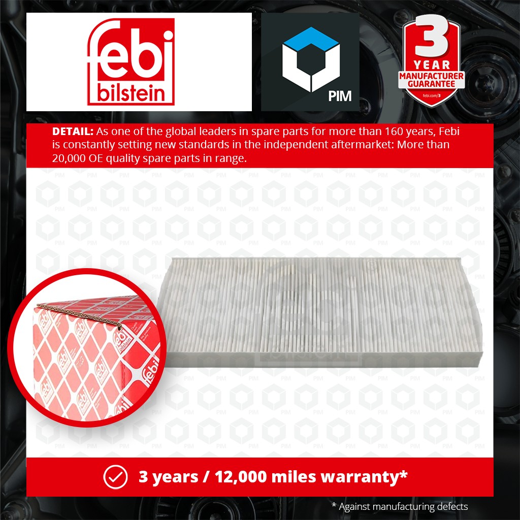 Febi Pollen / Cabin Filter 26417 [PM566284]