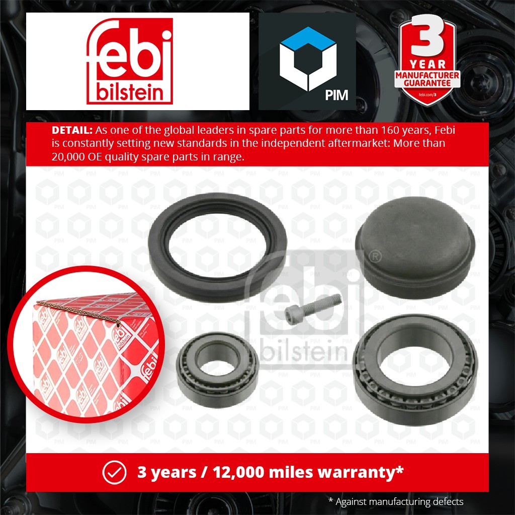 Febi Wheel Bearing Kit Front Left or Right 26005 [PM566100]