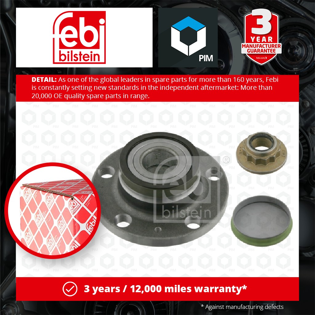 Febi Wheel Bearing Kit Rear 24224 [PM565151]