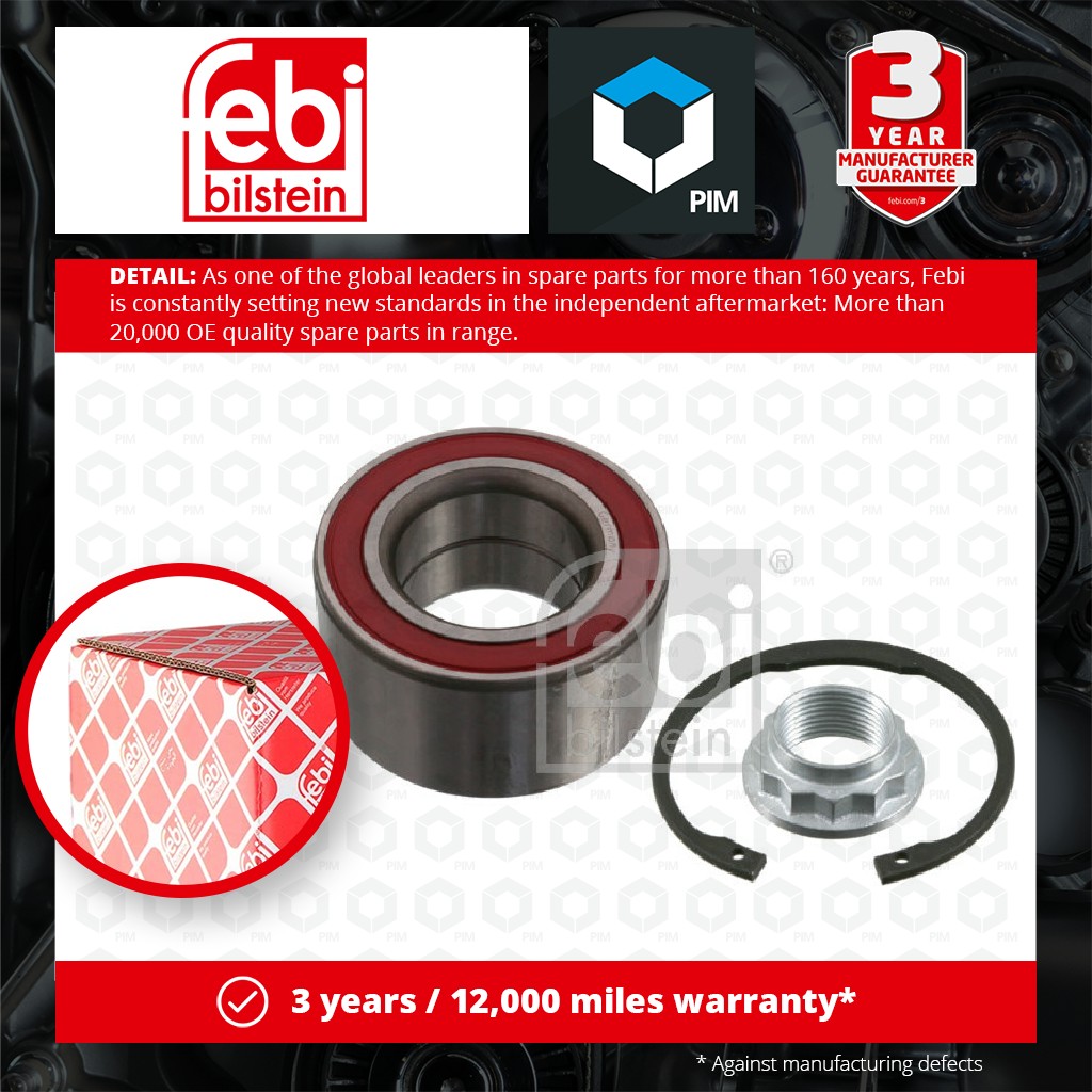 Febi Wheel Bearing Kit Rear 21954 [PM564043]