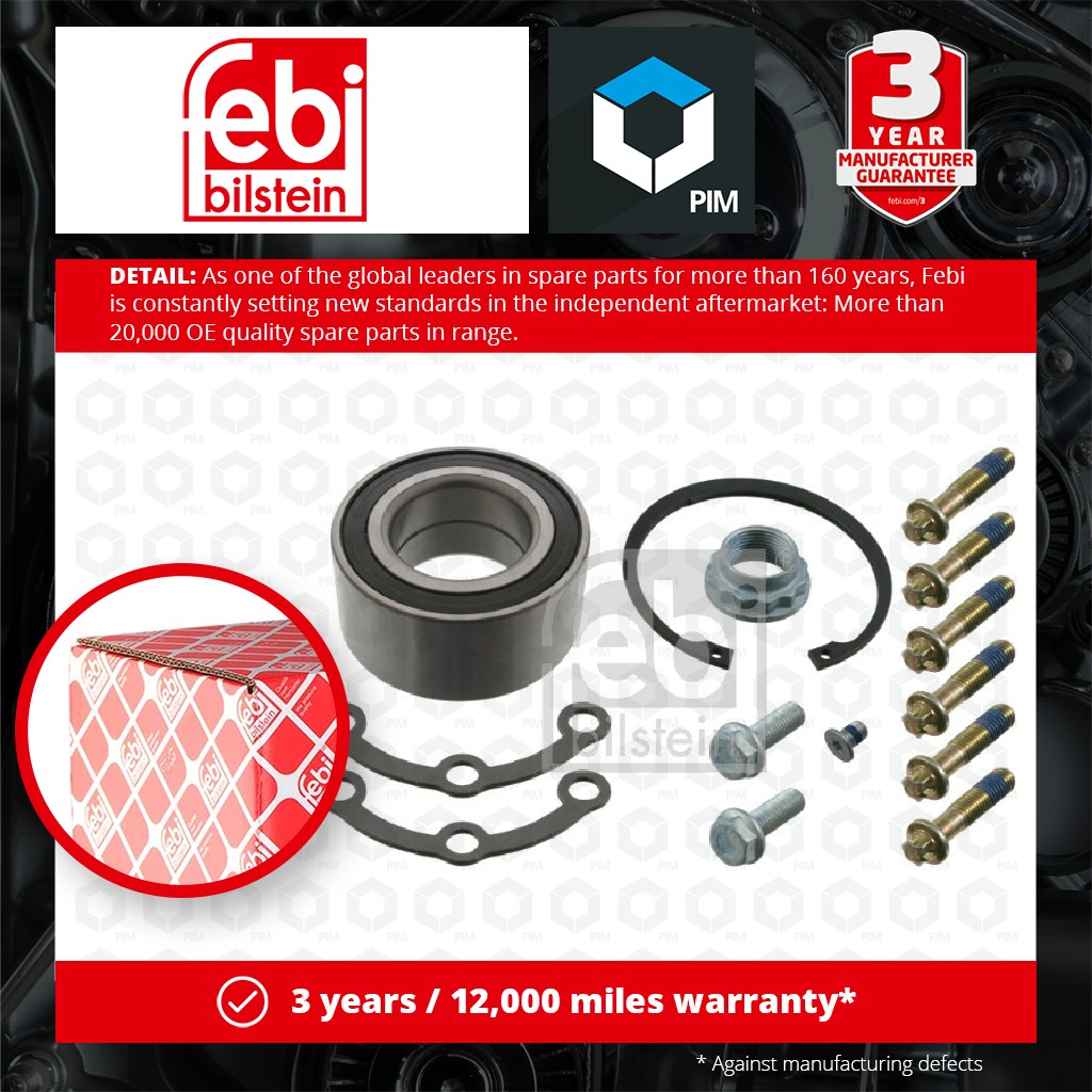 Febi Wheel Bearing Kit Rear 21872 [PM564015]