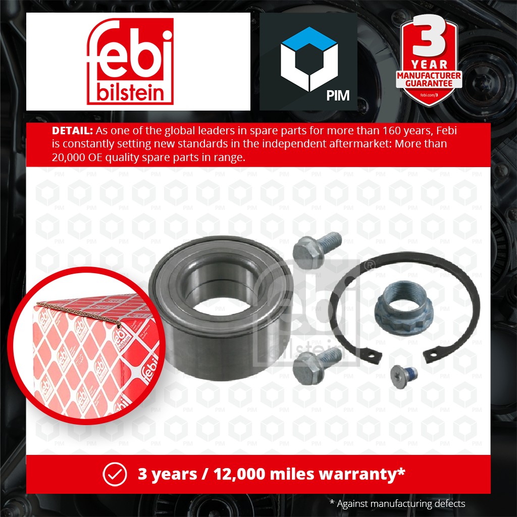 Febi Wheel Bearing Kit Rear 21697 [PM563949]