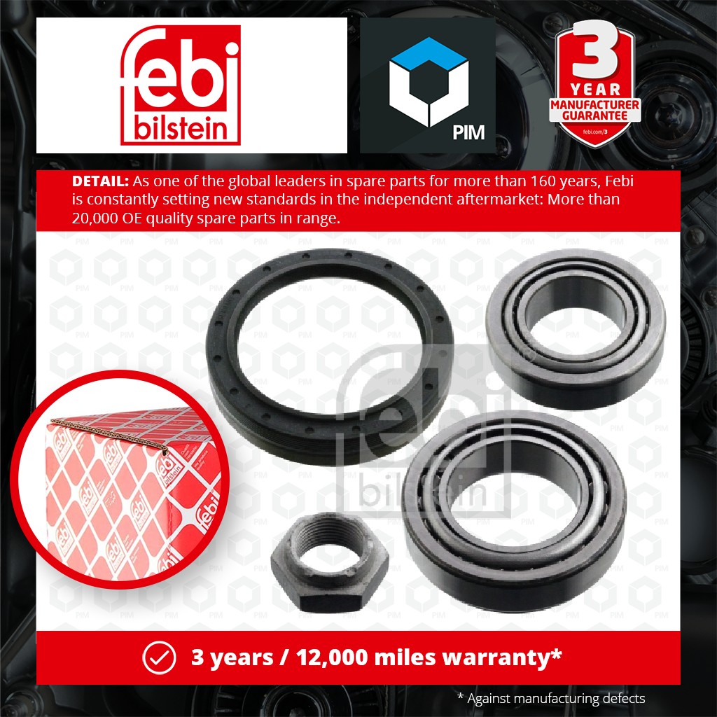 Febi Wheel Bearing Kit Rear 19295 [PM560428]