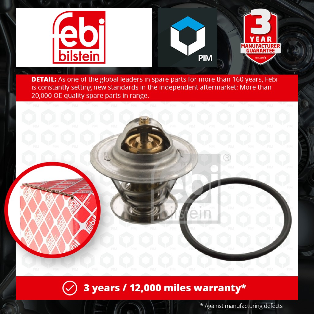 Febi Coolant Thermostat 17976 [PM557735]