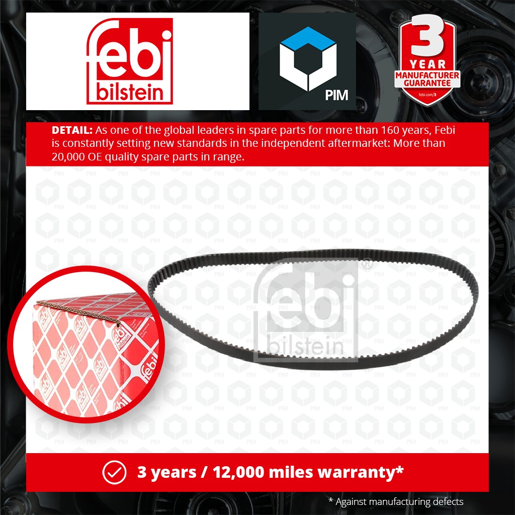 Febi Timing Belt 17763 [PM557631]