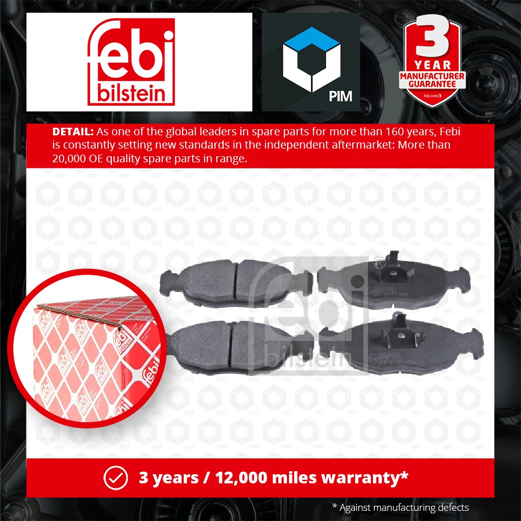 Febi Brake Pads Set 16055 [PM556615]