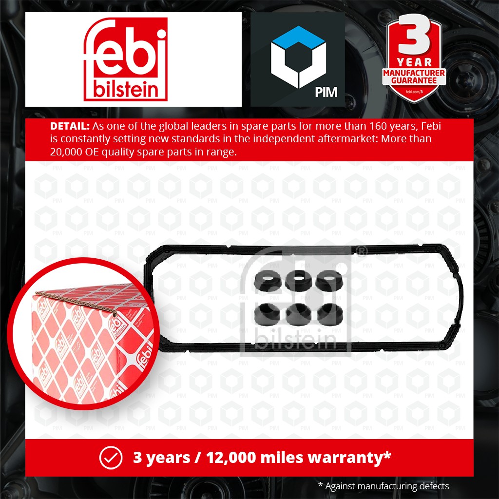 Febi Rocker Cover Gasket 15198 [PM556271]