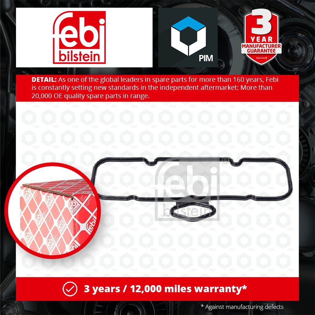 Febi Rocker Cover Gasket 12165 [PM554738]