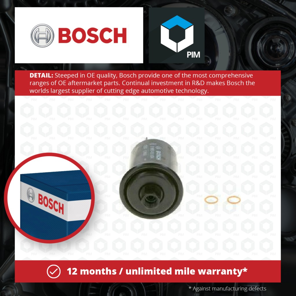 Bosch Fuel Filter 0986450604 [PM551779]