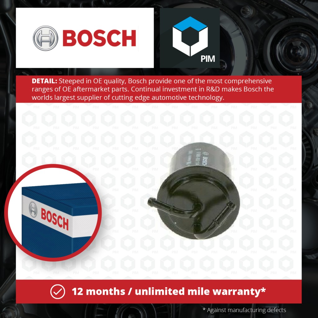 Bosch Fuel Filter 0986450114 [PM551767]