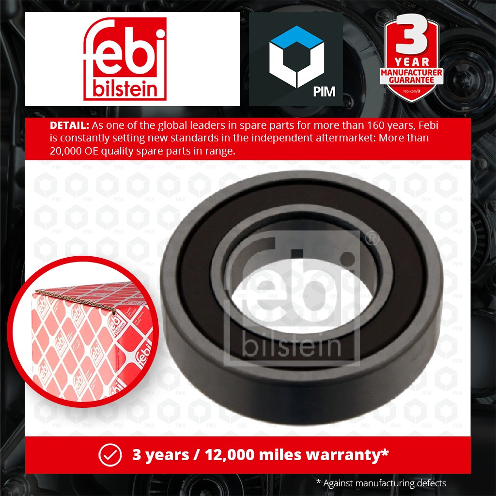 Febi Propshaft Centre Bearing 08726 [PM551493]