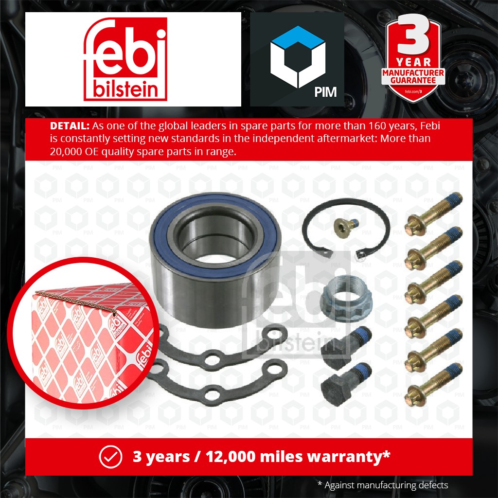 Febi Wheel Bearing Kit Rear 08220 [PM551317]