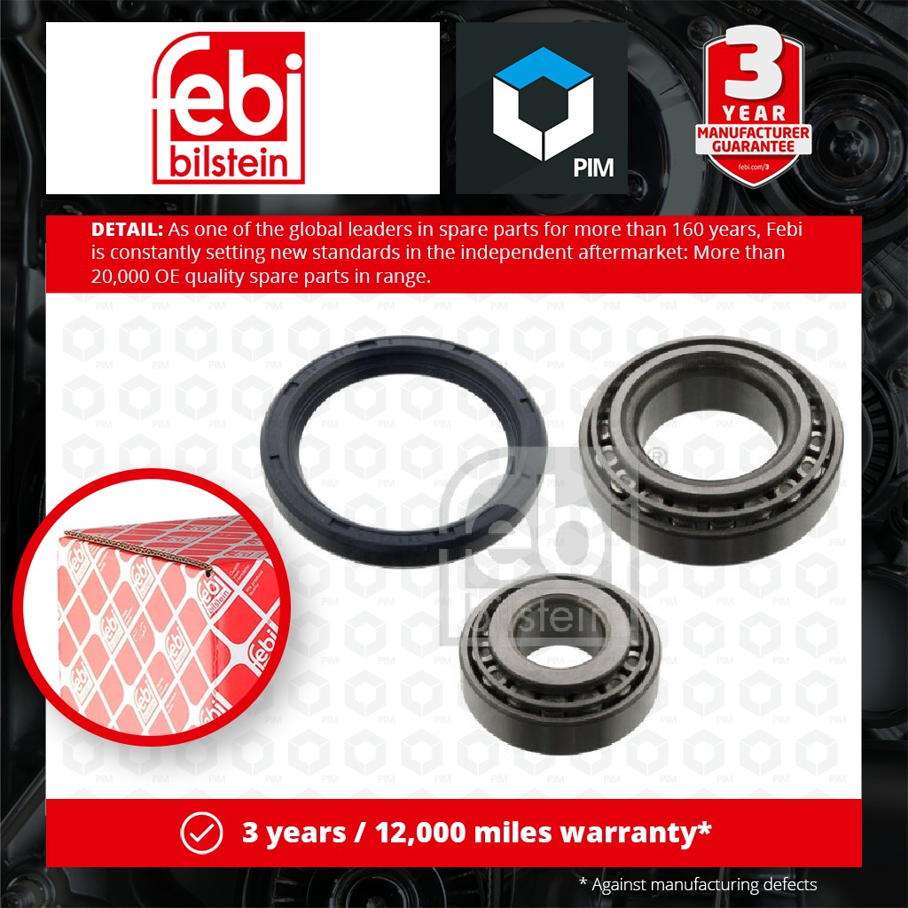 Febi Wheel Bearing Kit Front Left or Right 05845 [PM550625]