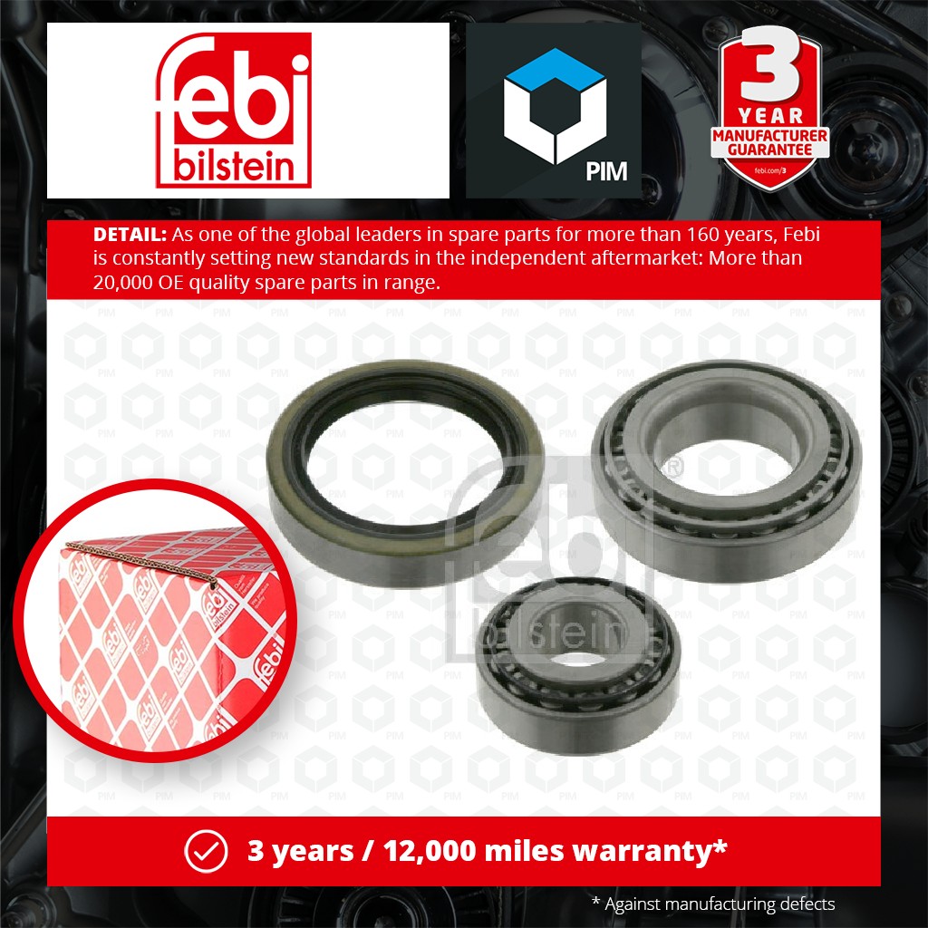 Febi Wheel Bearing Kit Front Left or Right 05580 [PM550560]