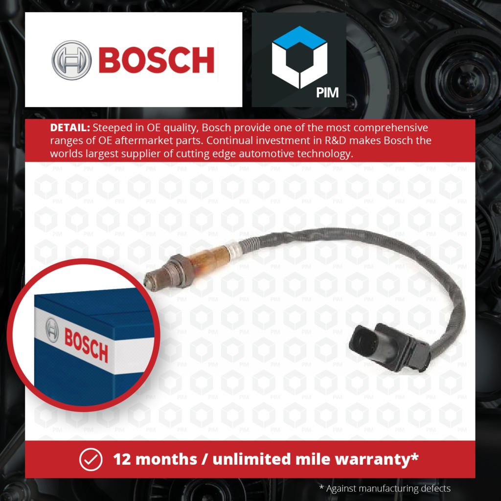 Bosch Lambda Sensor 0281004027 [PM456024]