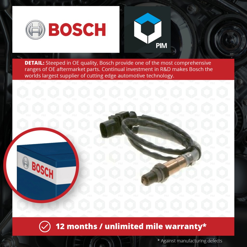 Bosch Lambda Sensor 0258017068 [PM549277]