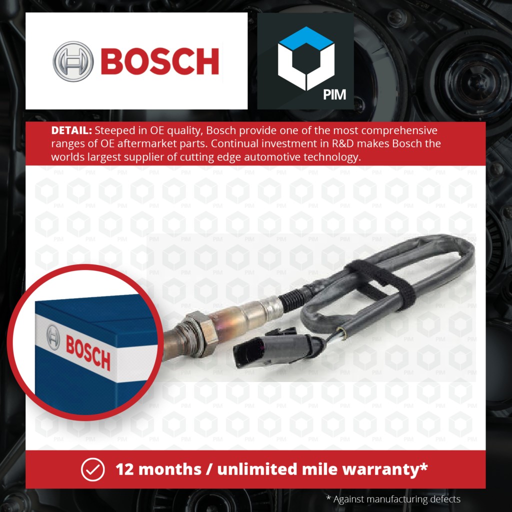 Bosch Lambda Sensor 0258010038 [PM549260]