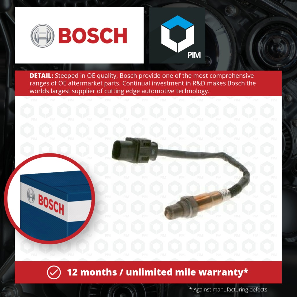 Bosch Lambda Sensor 0258007330 [PM549257]