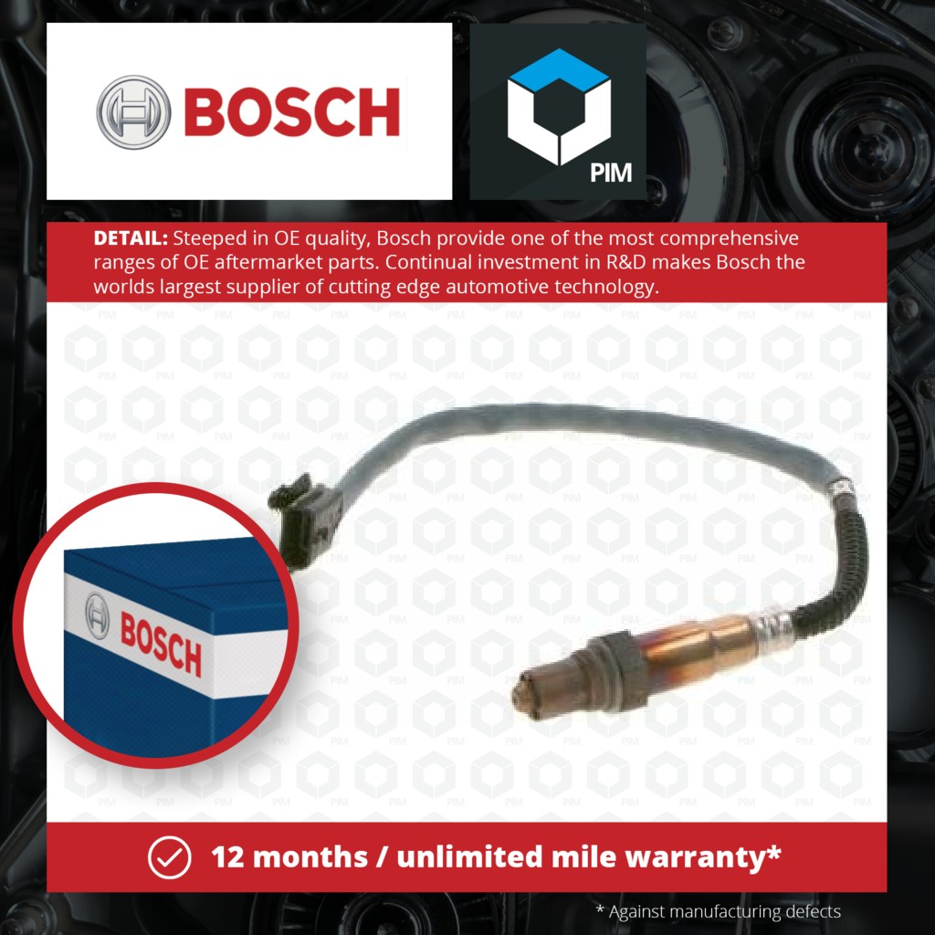 Bosch Lambda Sensor 0258006971 [PM549233]