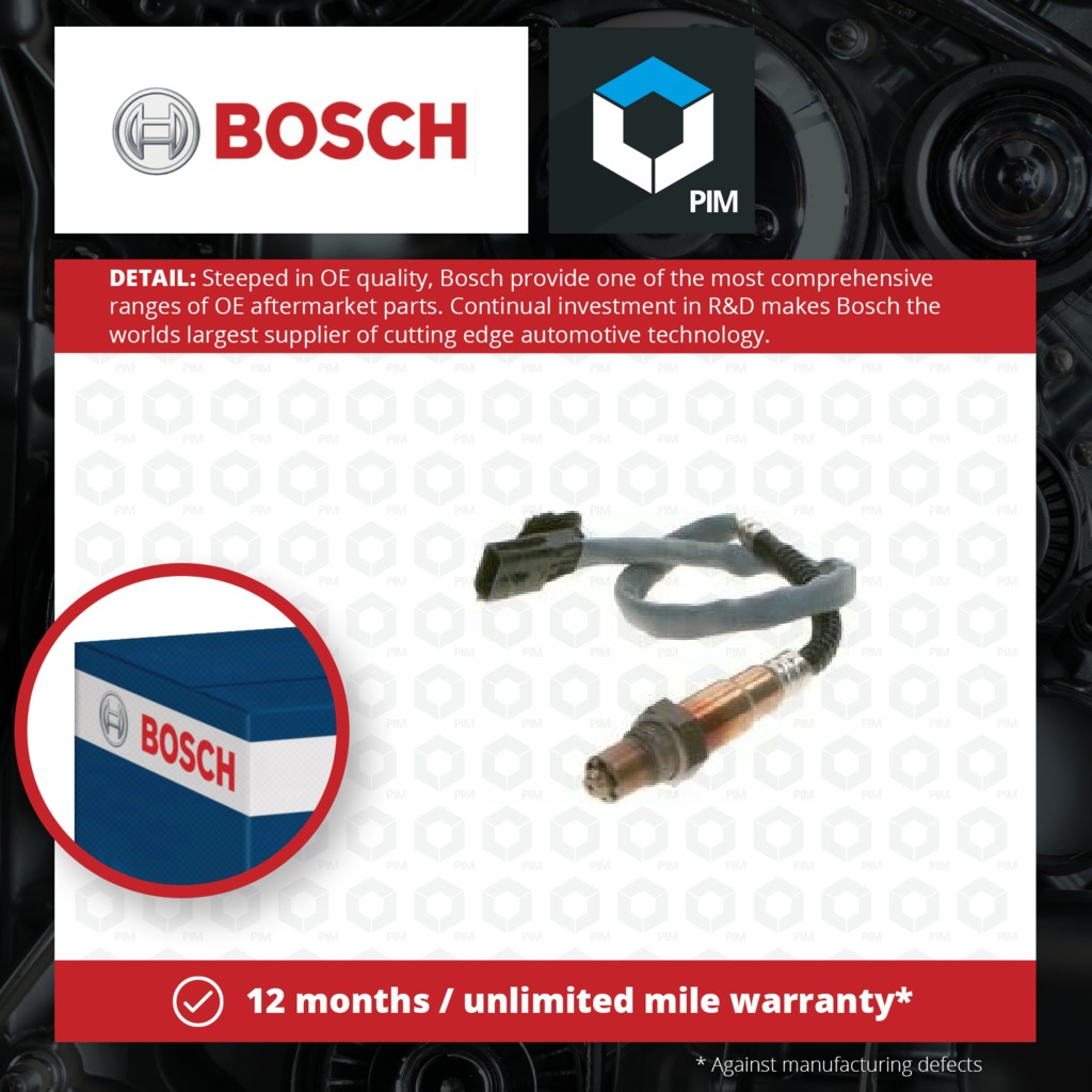 Bosch Lambda Sensor 0258006953 [PM549229]