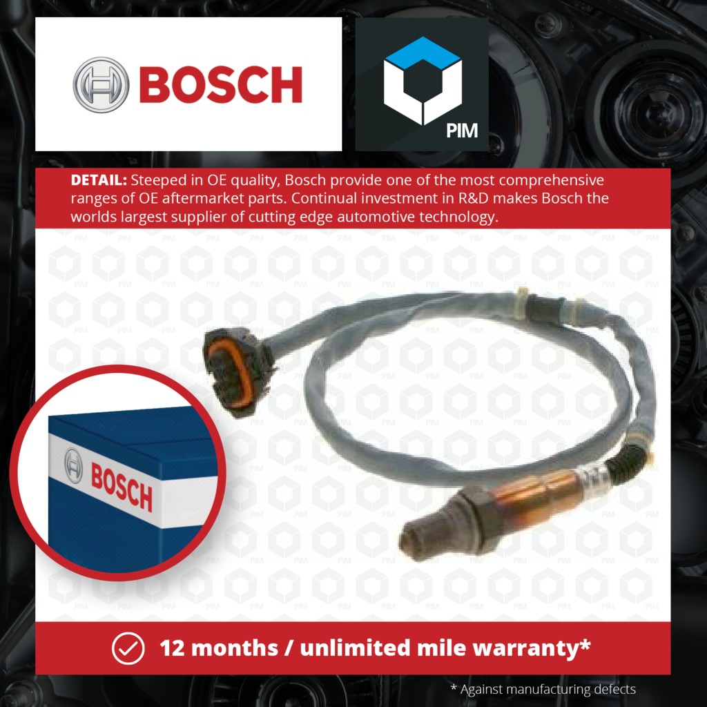 Bosch Lambda Sensor 0258006810 [PM549210]