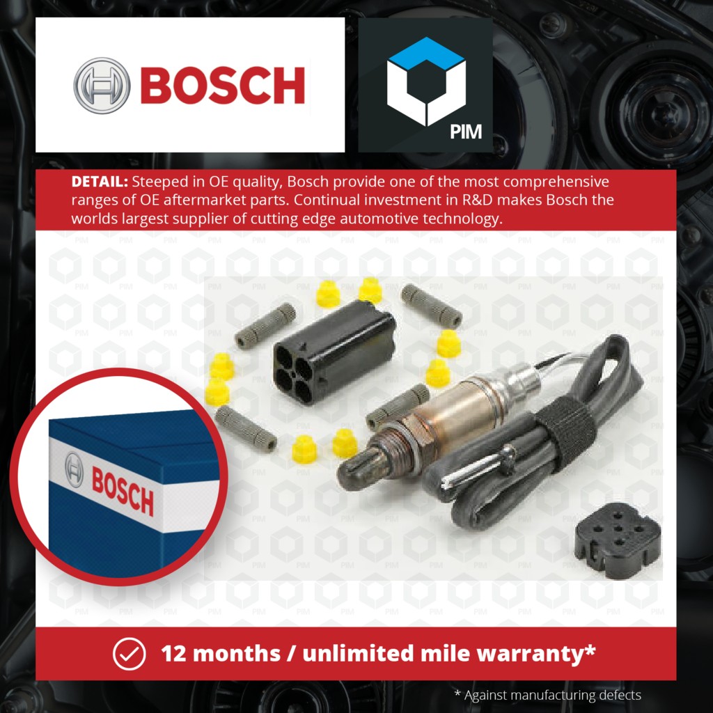 Bosch Lambda Sensor 0258005726 [PM549169]