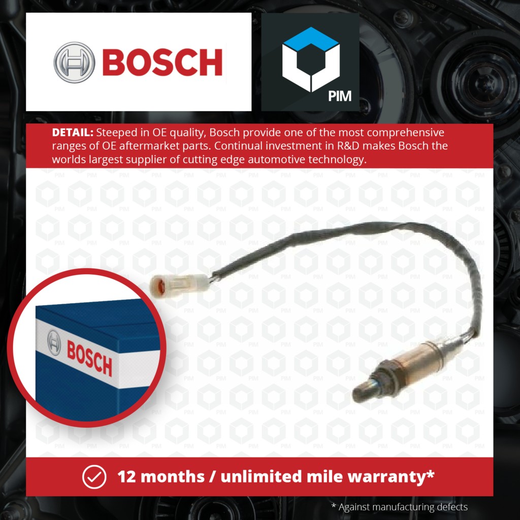 Bosch Lambda Sensor 0258005718 [PM549166]
