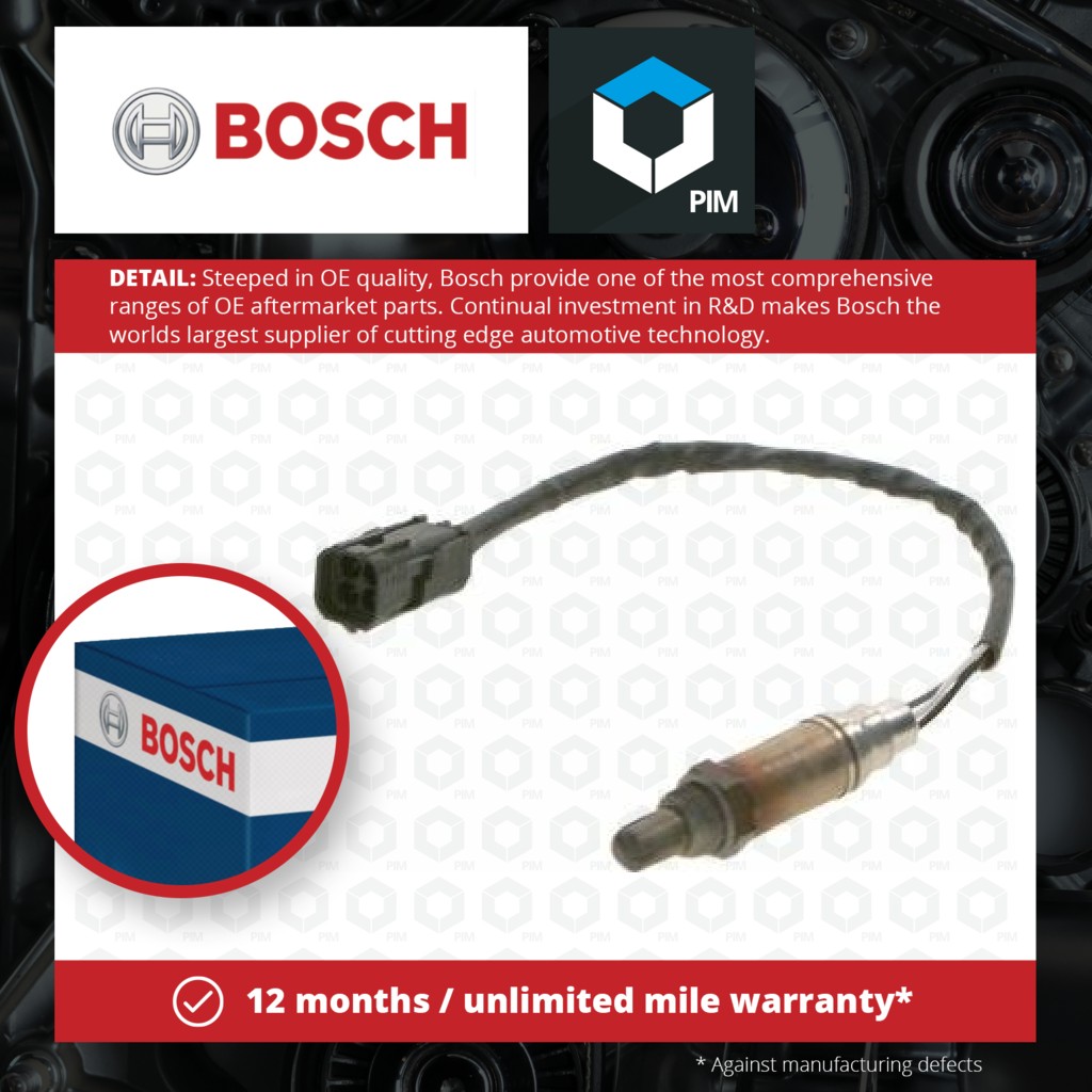 Bosch Lambda Sensor Pre Cat 0258005133 [PM549142]