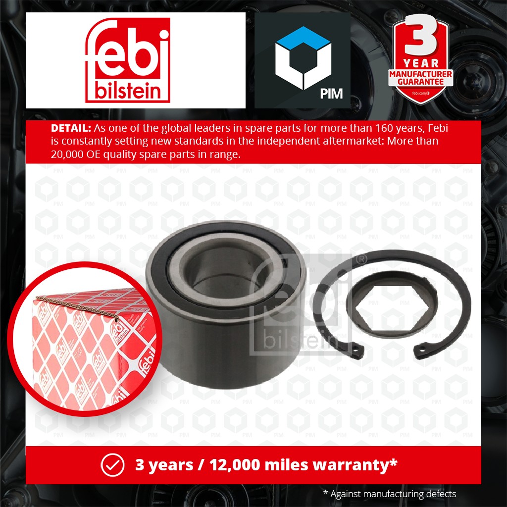 Febi Wheel Bearing Kit Rear 01971 [PM548456]