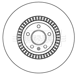 Borg & Beck BBD5992S