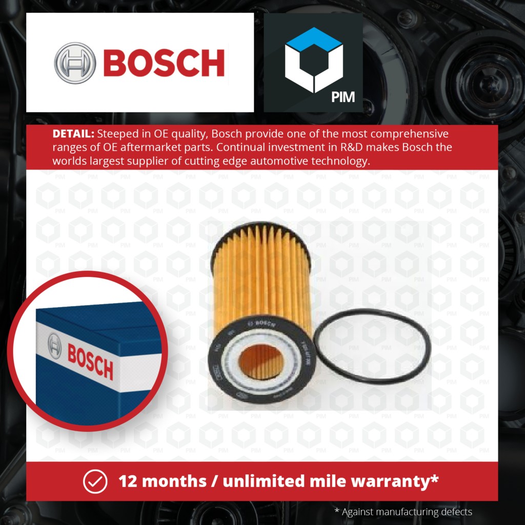 Bosch Oil Filter F026407006 [PM541378]