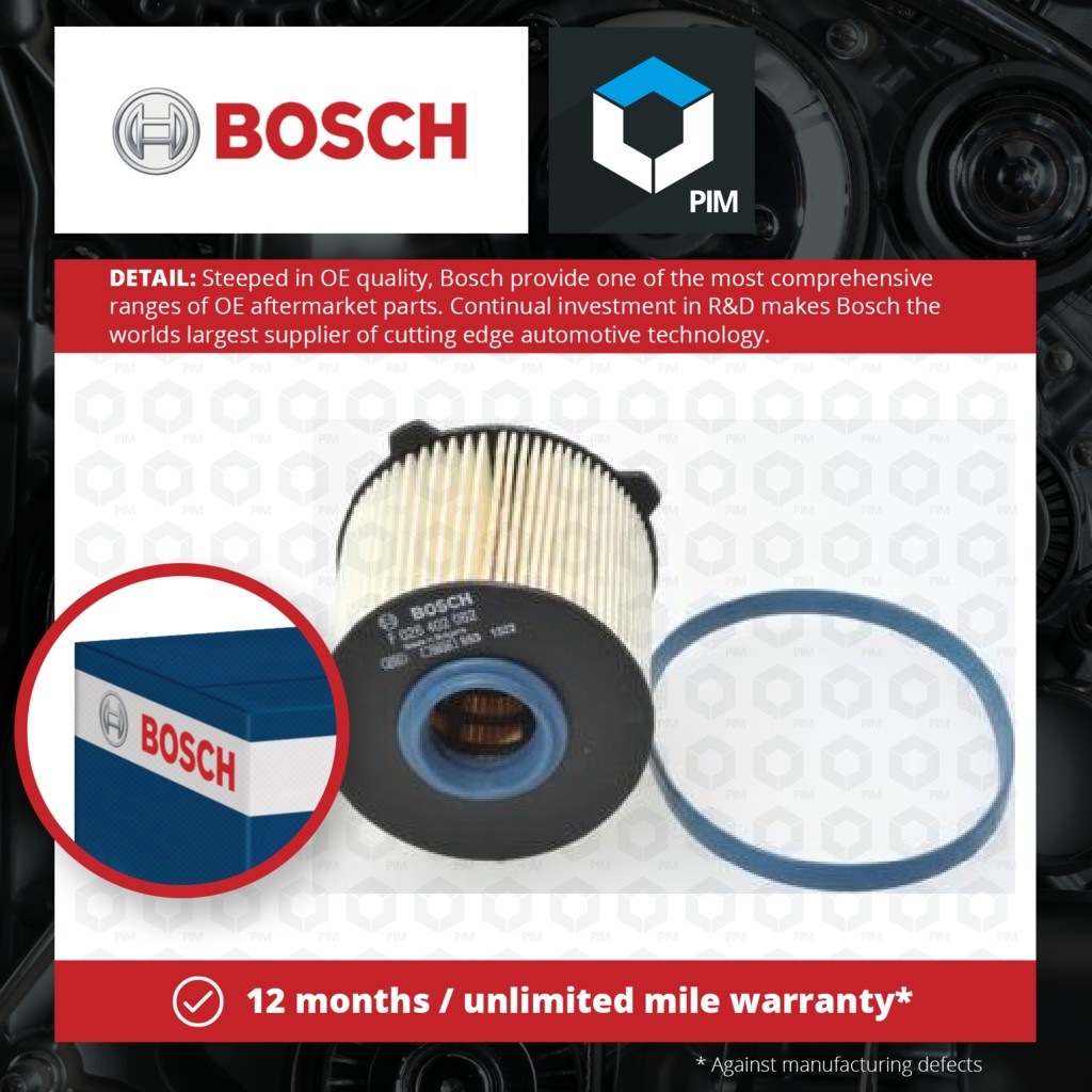Bosch Fuel Filter F026402062 [PM541328]
