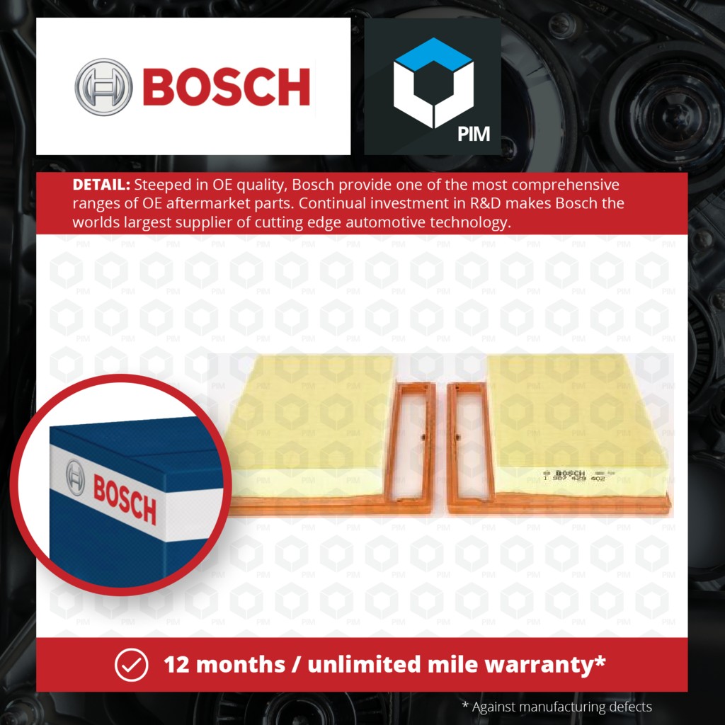 Bosch Air Filter 1987429402 [PM541326]
