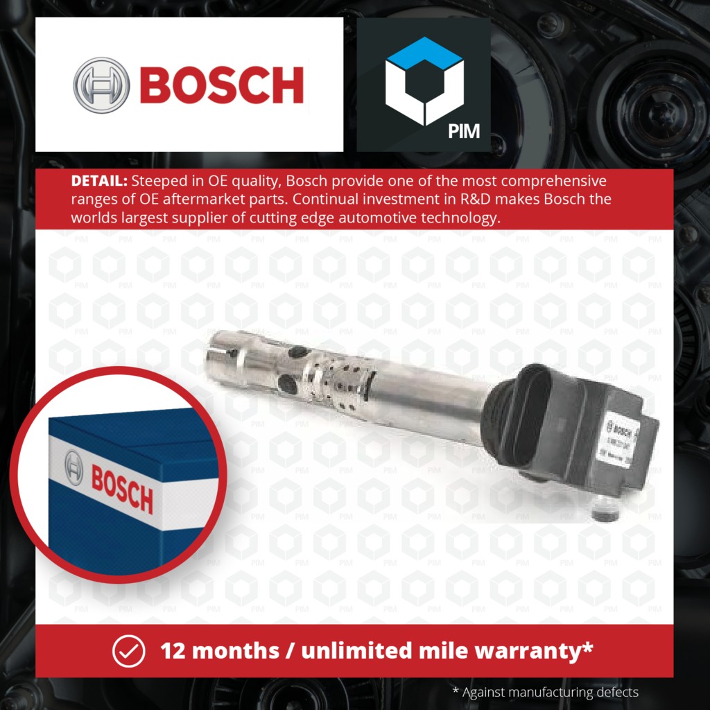 Bosch Ignition Coil 0986221047 [PM541324]