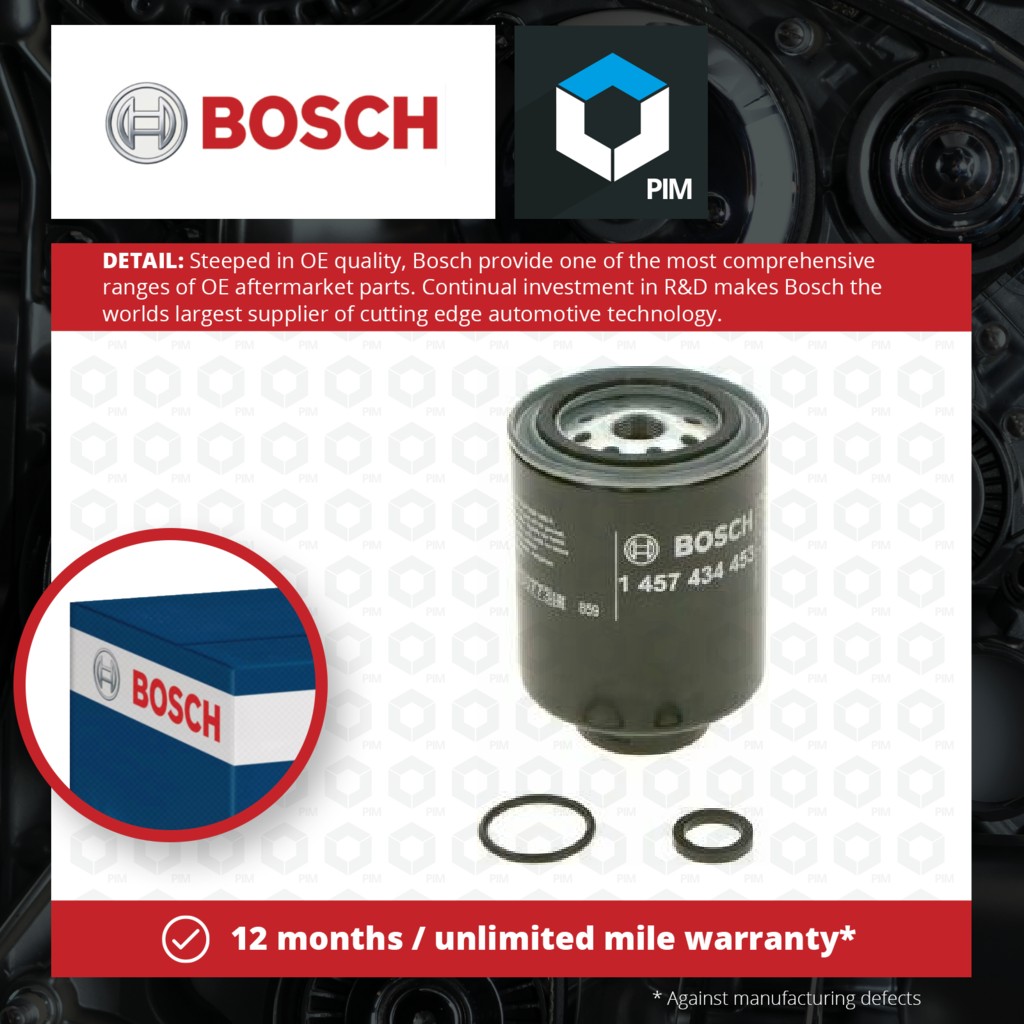 Bosch Fuel Filter 1457434453 [PM541302]