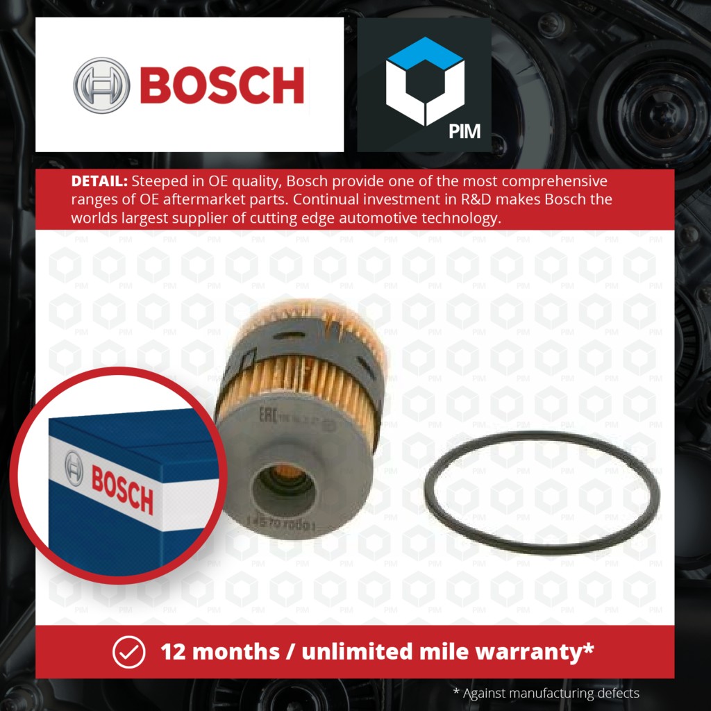 Bosch Fuel Filter 1457070001 [PM541298]